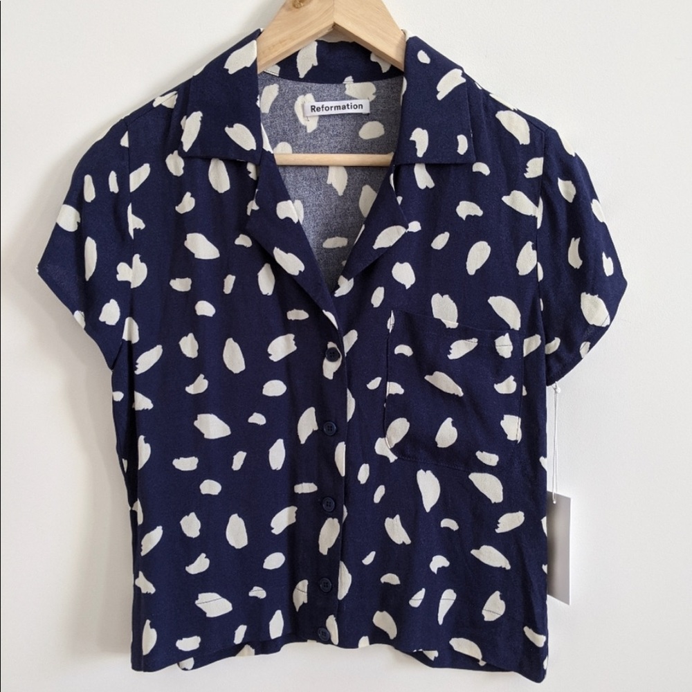 Reformation Marley top, size small